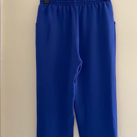Royal Blue Forever 21 Drawstring Pants - Picture 7 of 7
